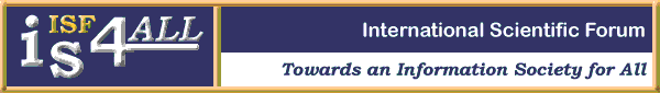 (banner) International Scientific Forum - Towards an Information Society for All